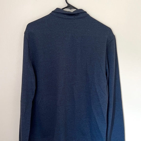 NEW Gap Button Up Pullover Cardigan Sweater - Size L Navy Blue, New Without Tag - Picture 3 of 4